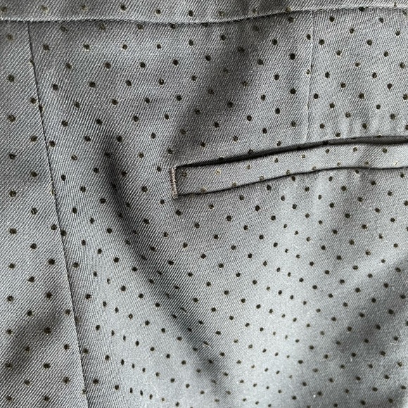 Navy Loft pants with polka dots - Picture 4 of 4